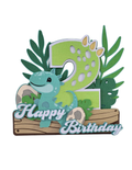 Dinosaur 2 Cake Topper