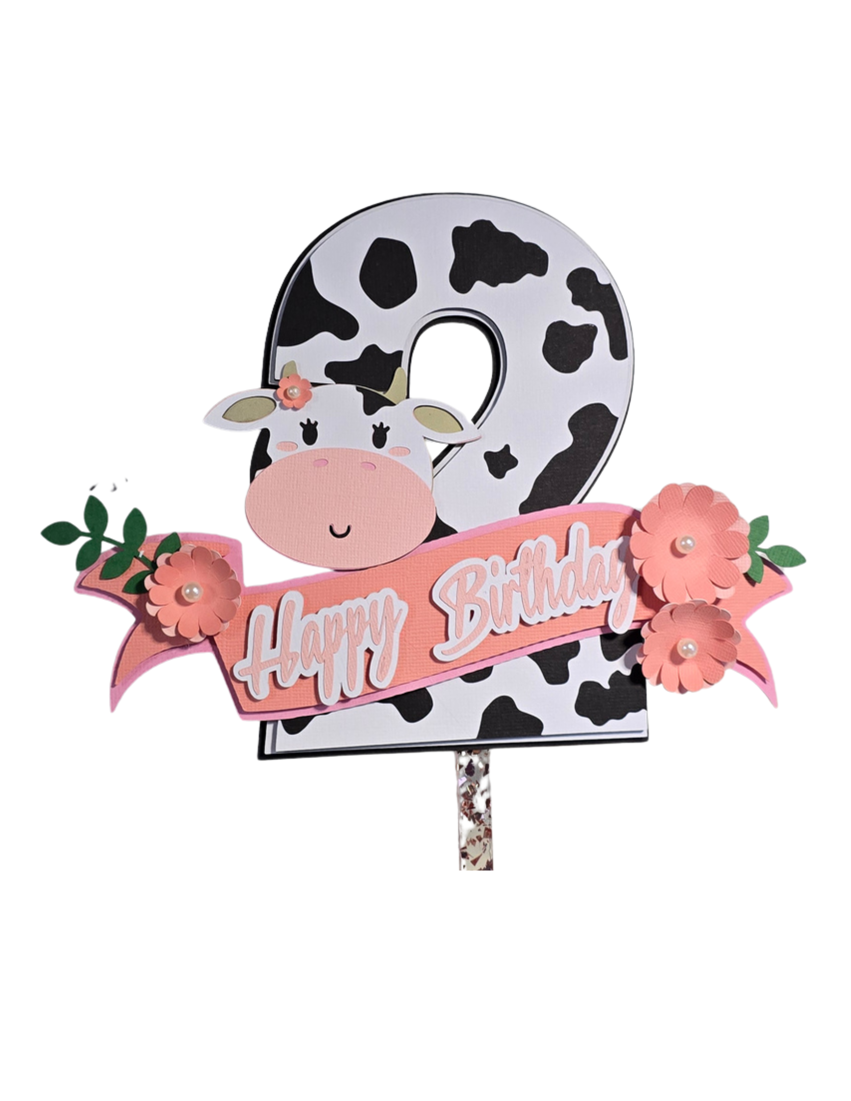 Cow Cake Topper
